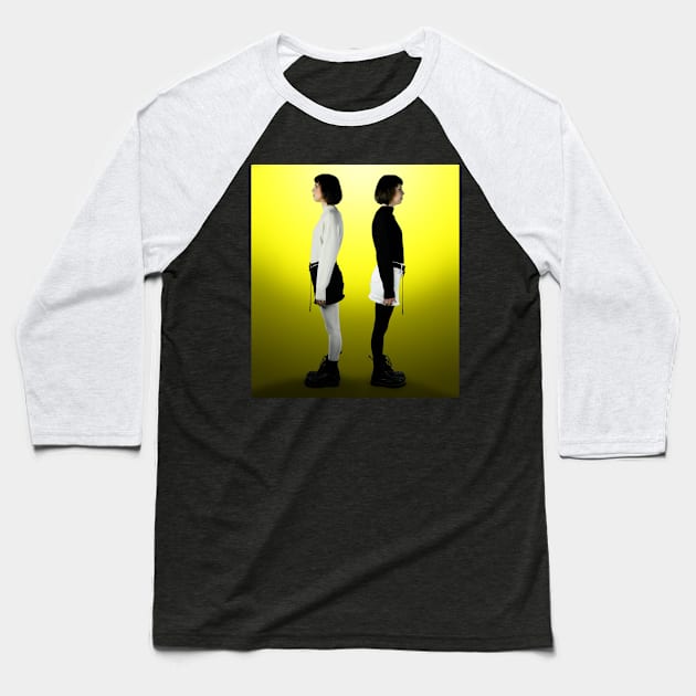 Seeing Double Baseball T-Shirt by Bear Case Designs